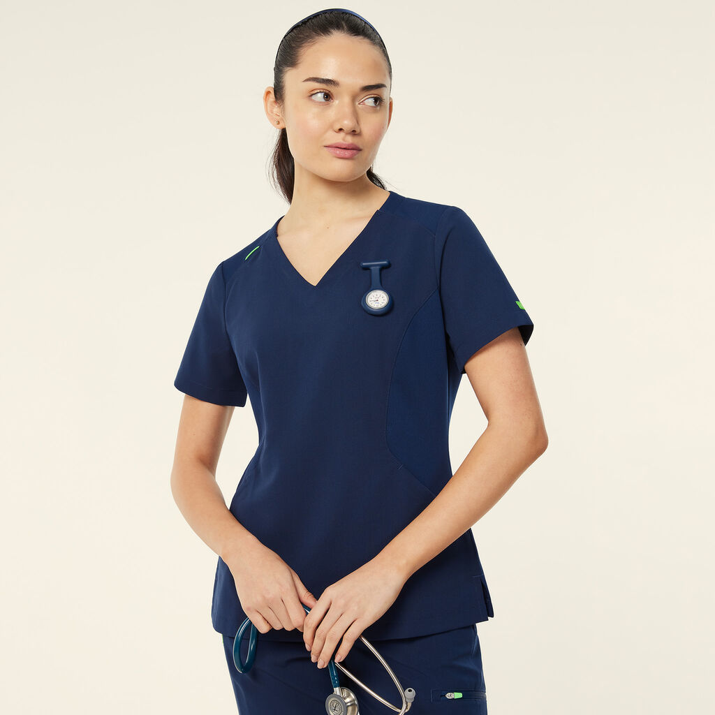 Invigorate Helen Scrub Top