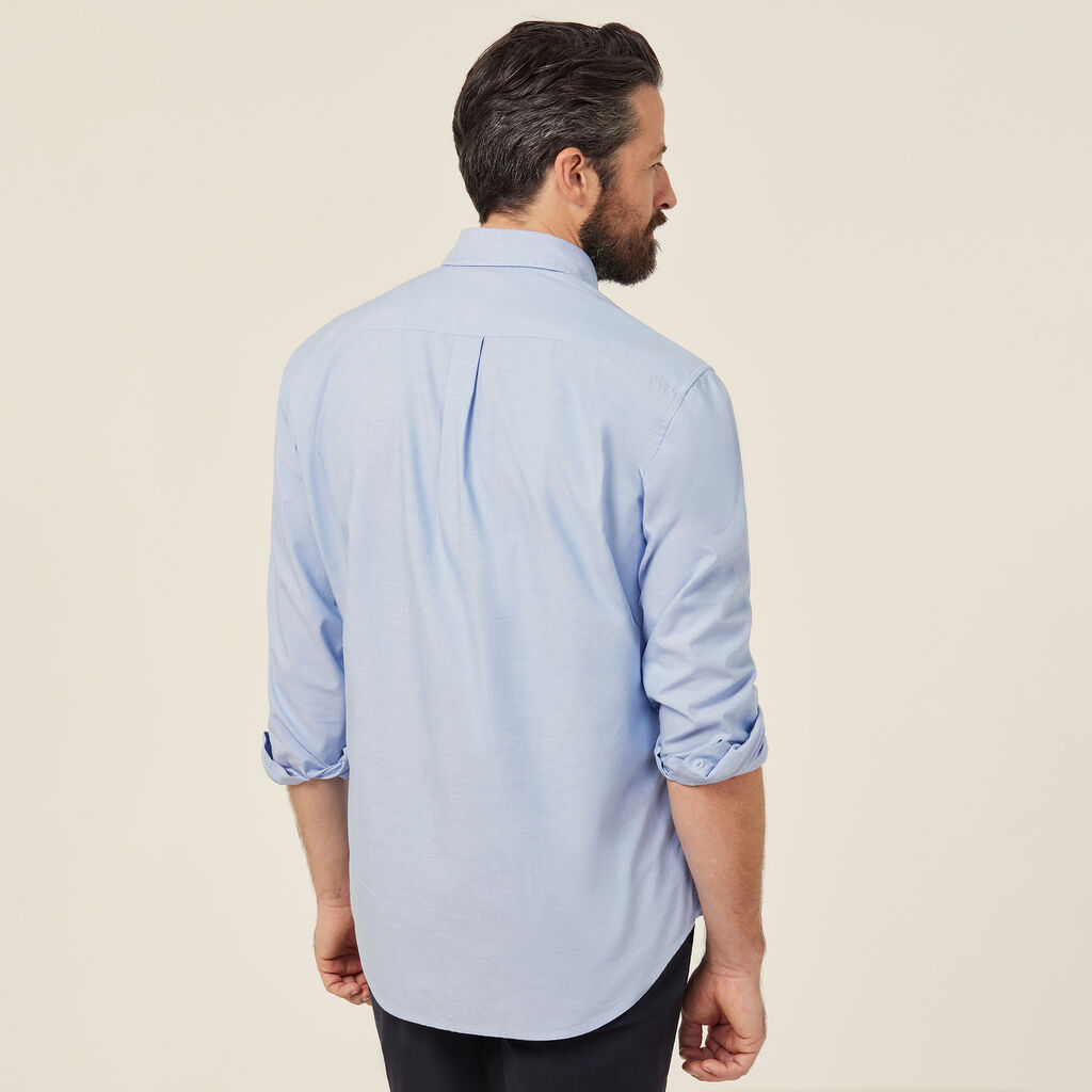 Cotton Chambray Long Sleeve Shirt