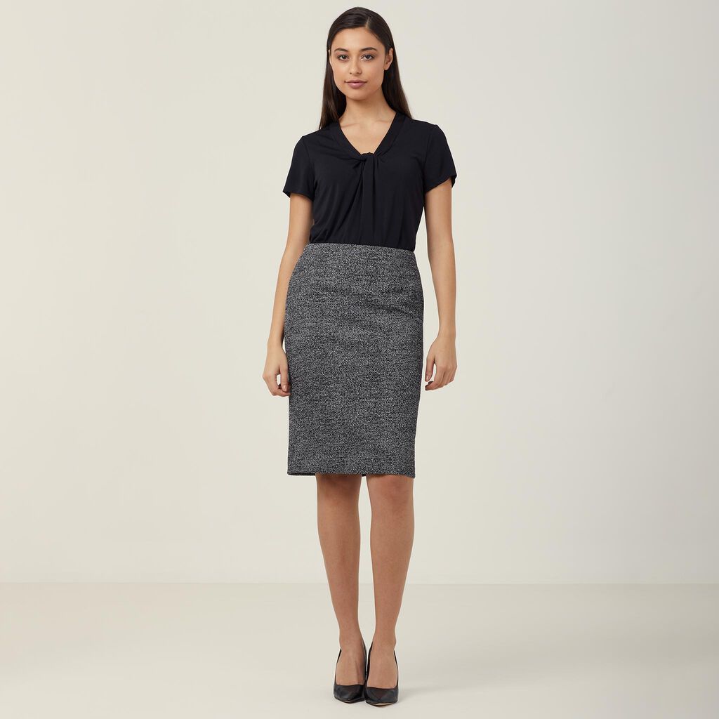 Matt Jersey Twist Neck Top