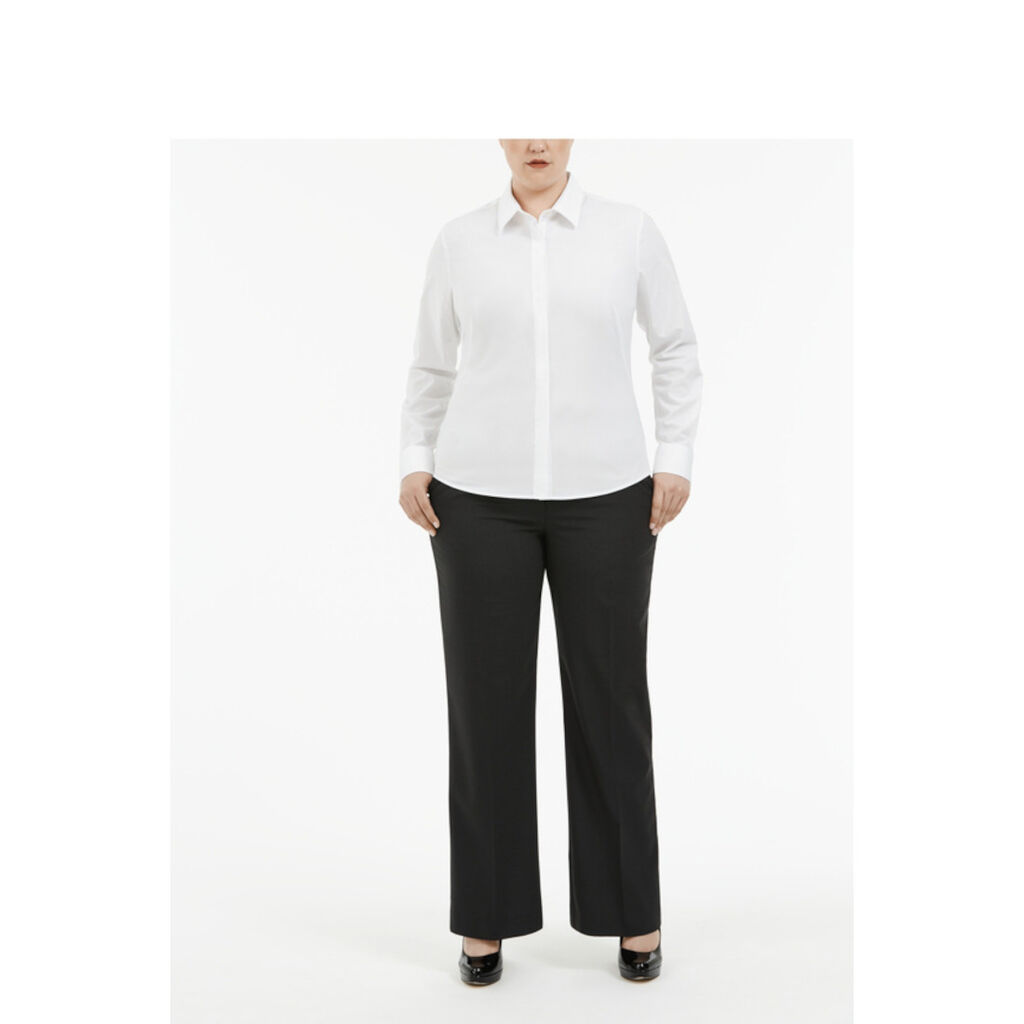 Long Sleeve Conceal Front Shirt
