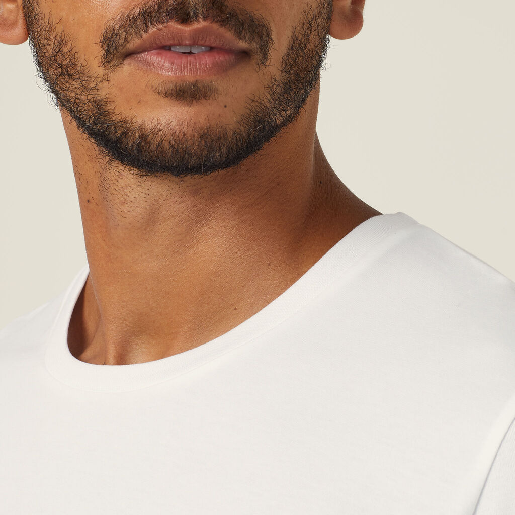 Cotton Jersey Short Sleeve Crew Neck Tee