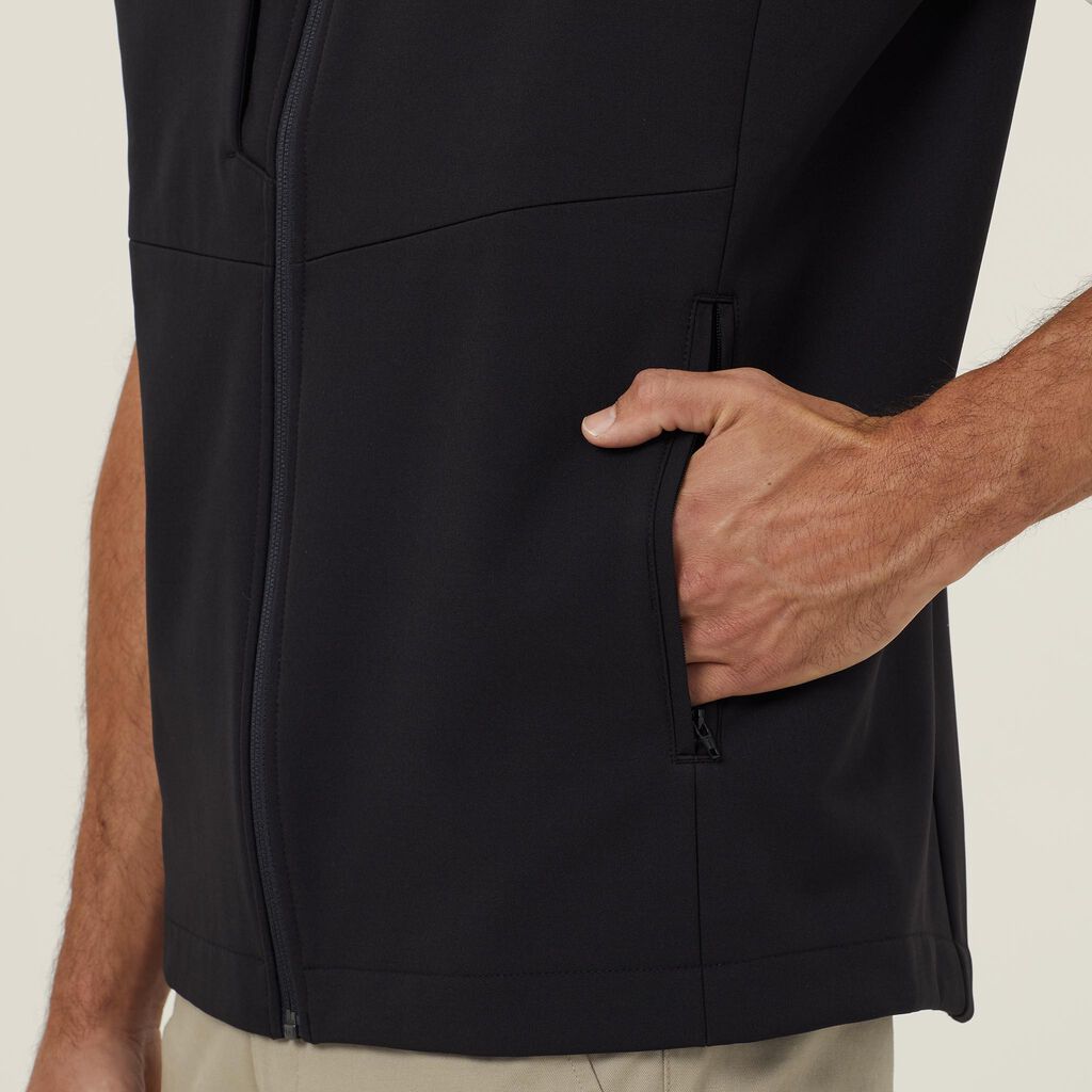 Bonded Fleece Zip Vest