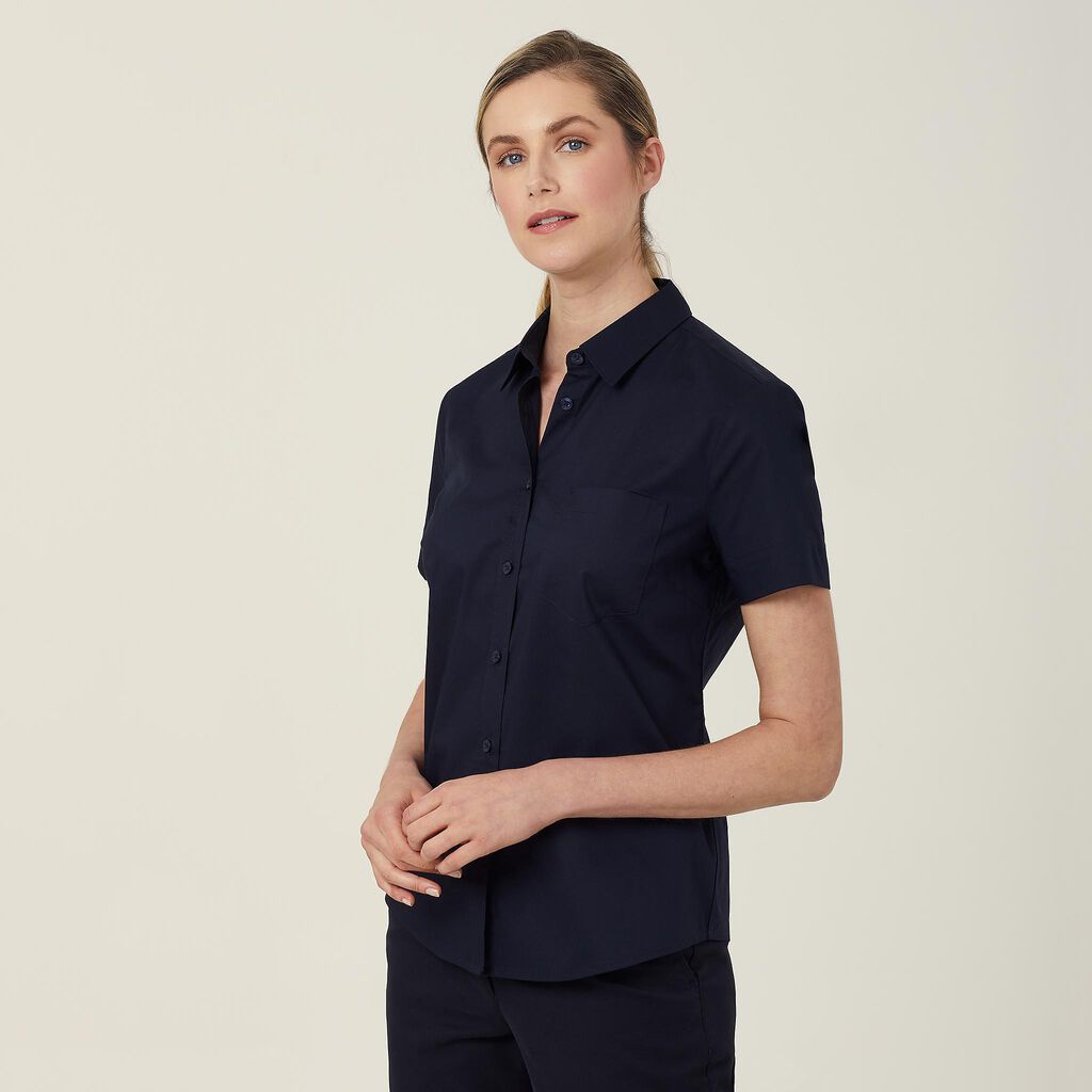 Avignon Stretch Short Sleeve Slim Shirt