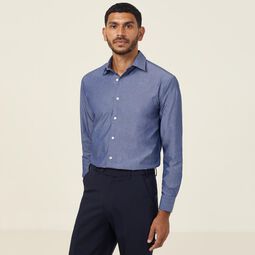 Long Sleeve Chambray Shirt