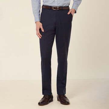 Wool Blend Twill Secret Waist Tailored Pant