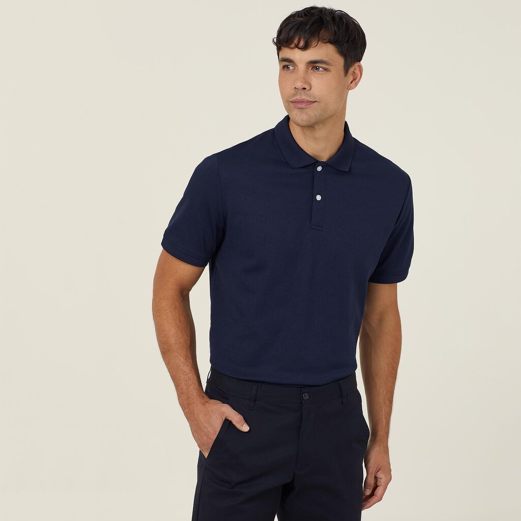 Antibacterial Polyface Short Sleeve Polo