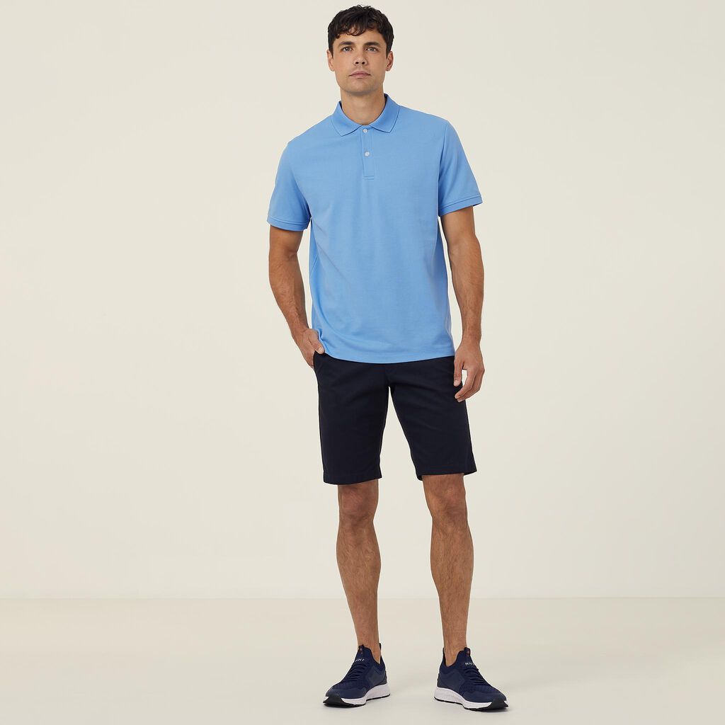 Antibacterial Polyface Short Sleeve Polo