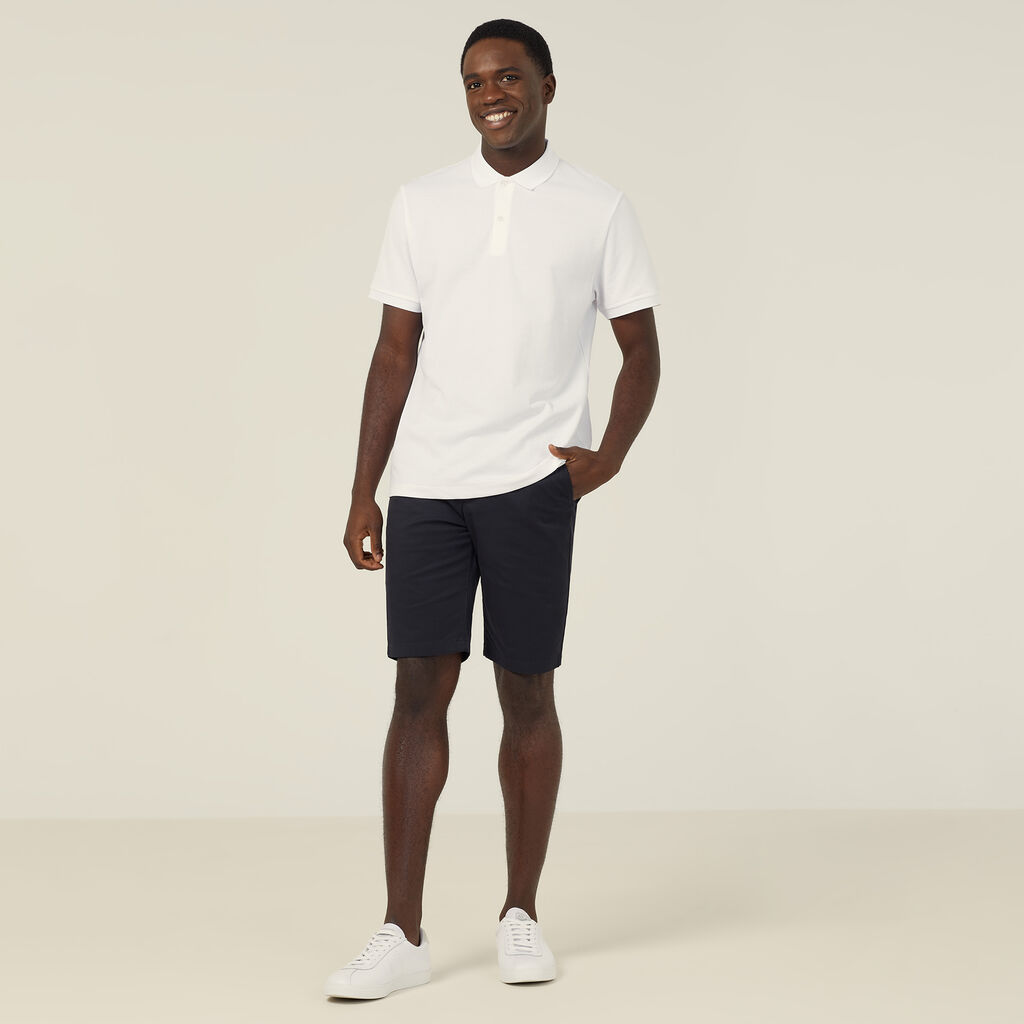 Stretch Cotton Chino Shorts