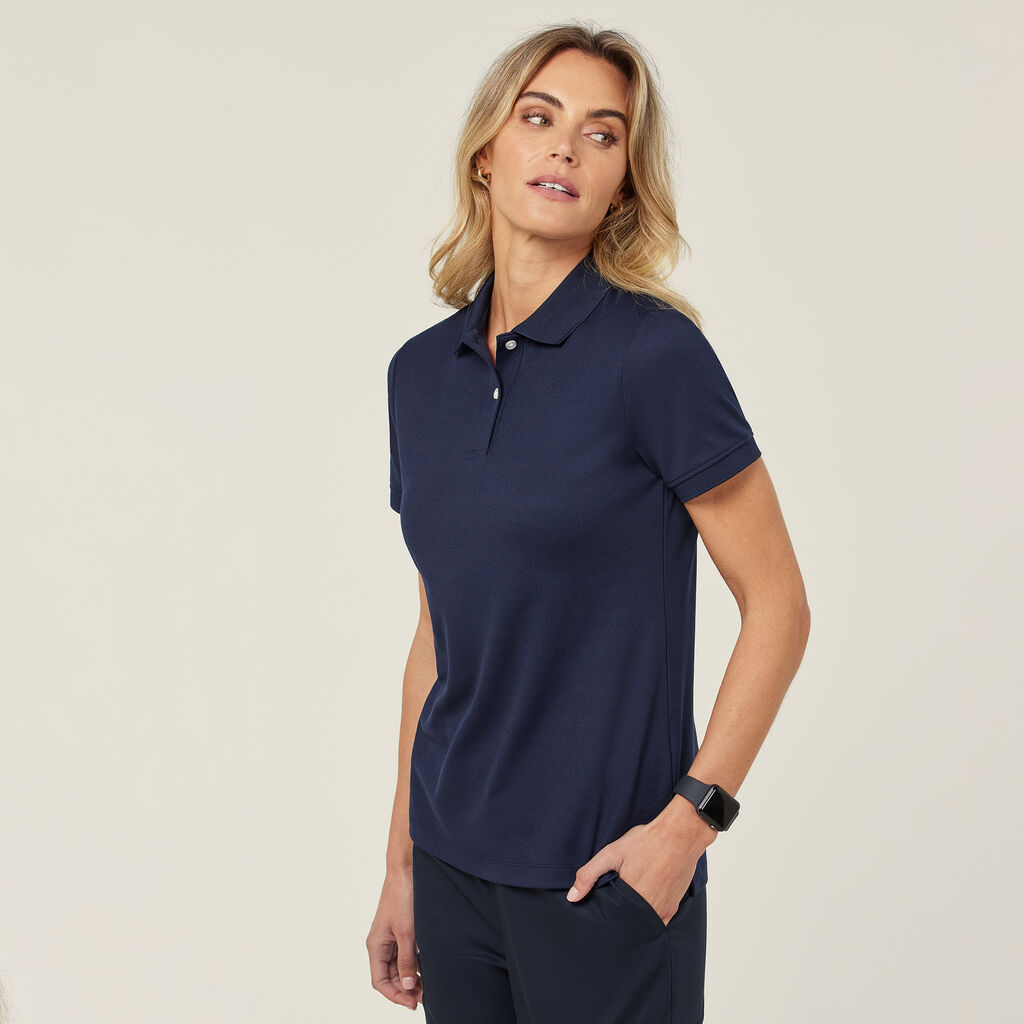 Antibacterial Polyface Short Sleeve Polo