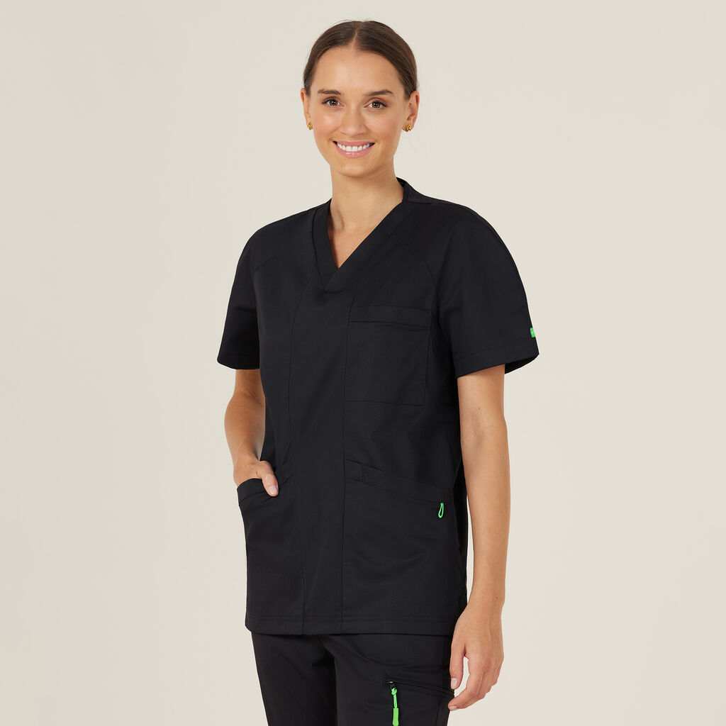 Next-Gen Antibacterial Active Carl Scrub Top