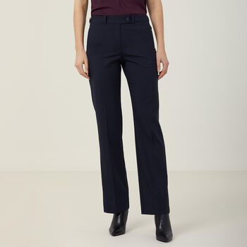 Stretch Wool Blend Secret Waist Pant