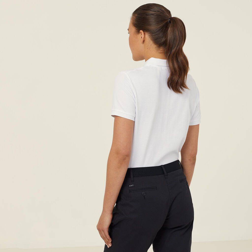 Antibacterial Polyface Short Sleeve Polo