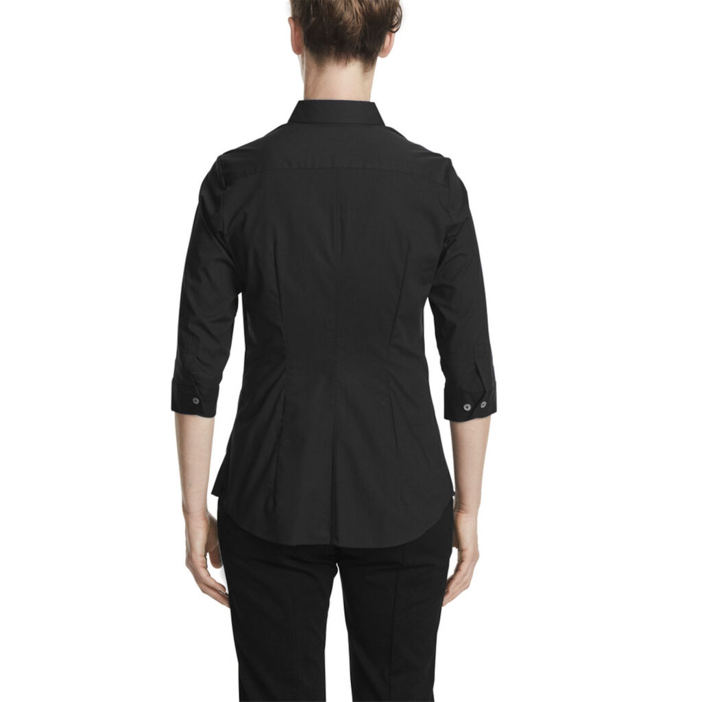 Stretch Cotton Blend 3/4 Slv Madem Shirt