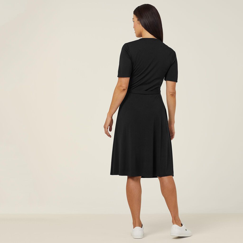 Matt Jersey Wrap Dress