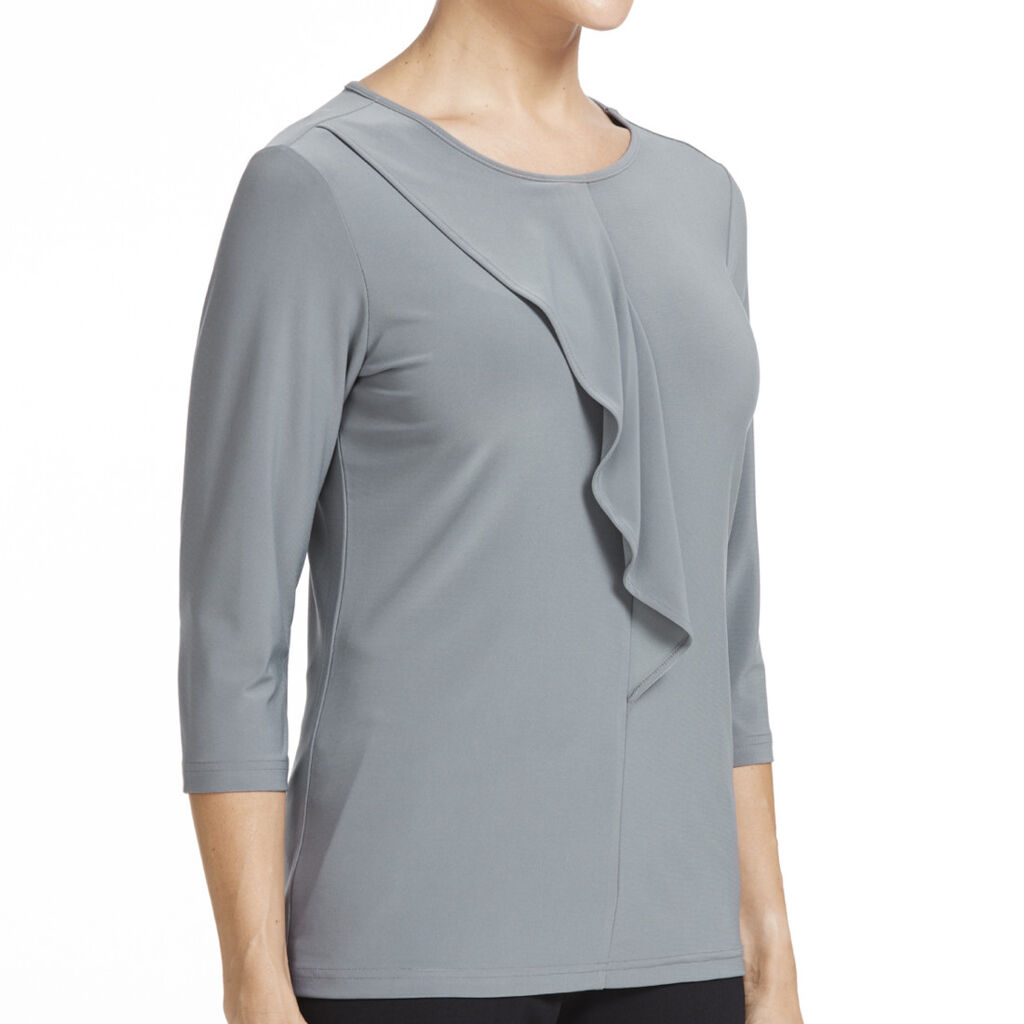 Soft Jersey 3/4 Round Neck T-Top