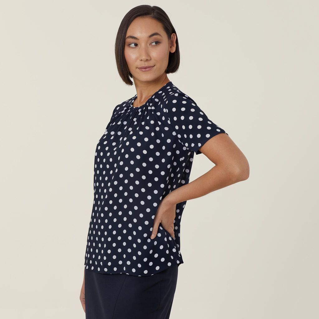 Georgie Short Sleeve Blouse