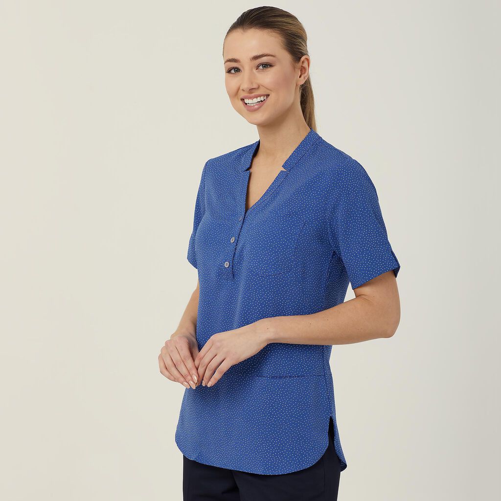 Silvi Spot Print Short Sleeve Tunic