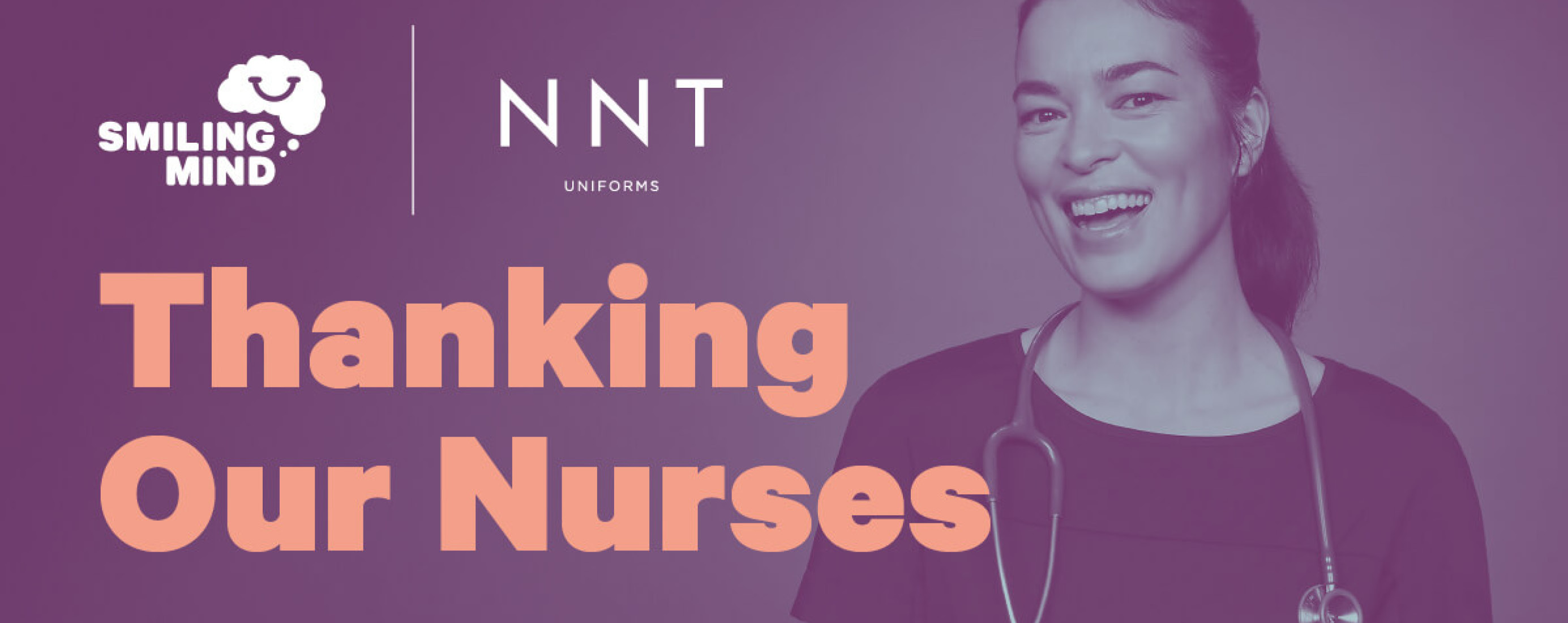 NNT Uniforms supporting healthcare workers with Smiling Mind