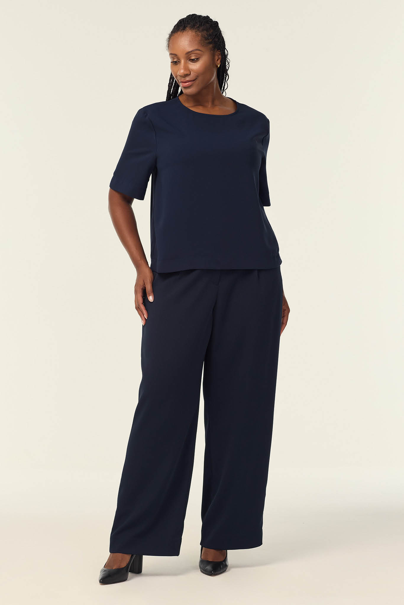 Cleo Short Sleeve Blouse