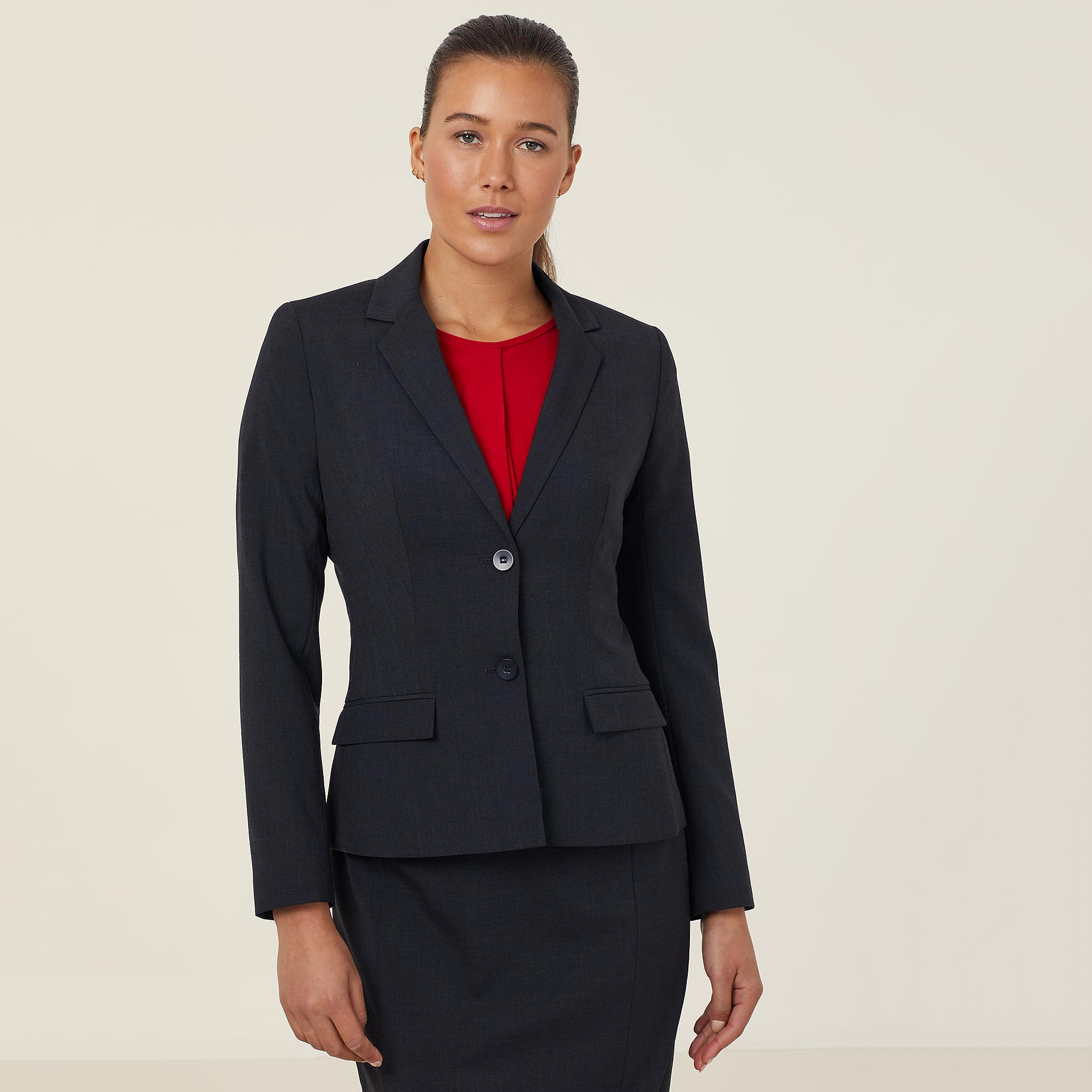 2 Button Mid Length Jacket main image 0