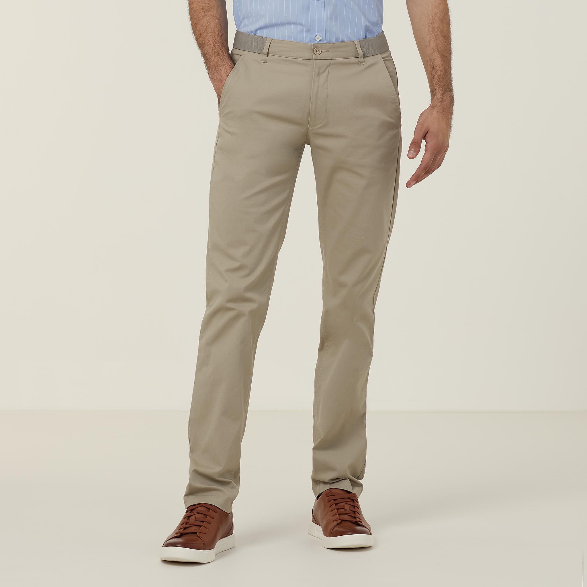 TAILORED CHINO PANT, beige | NNT Uniforms