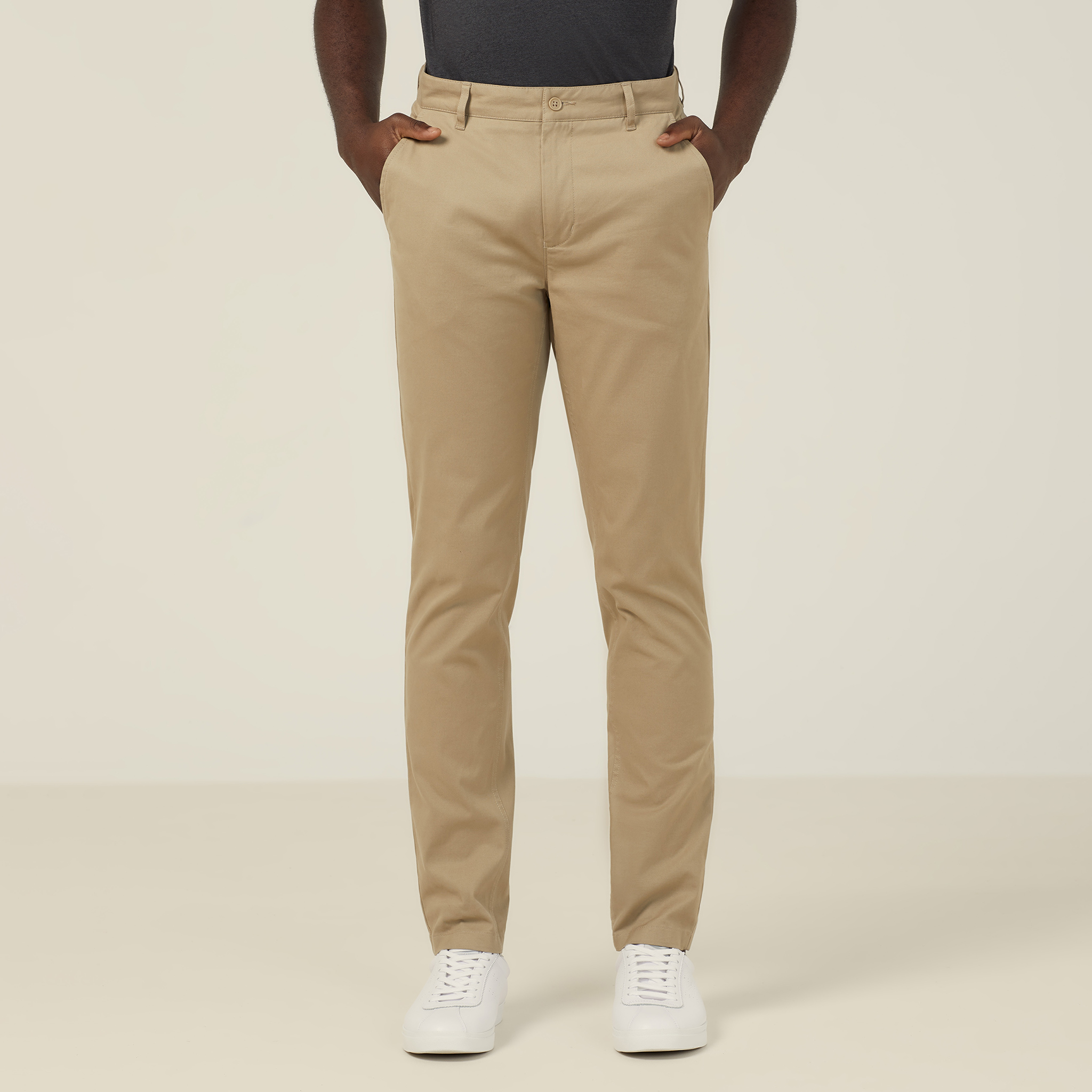 1500~Stretch Cotton Chino Pants
